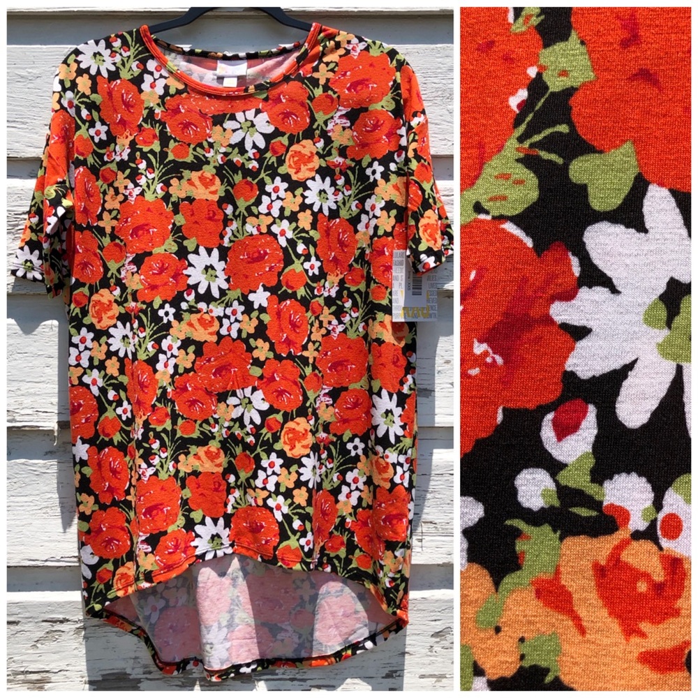 🌵 3/$10 LuLaRoe Irma Tunic oversized high low XXS